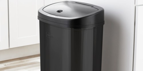 Mainstays Motion-Sensor Stainless Steel Trash Can Just $34.98 on Walmart.online (Regularly $45)