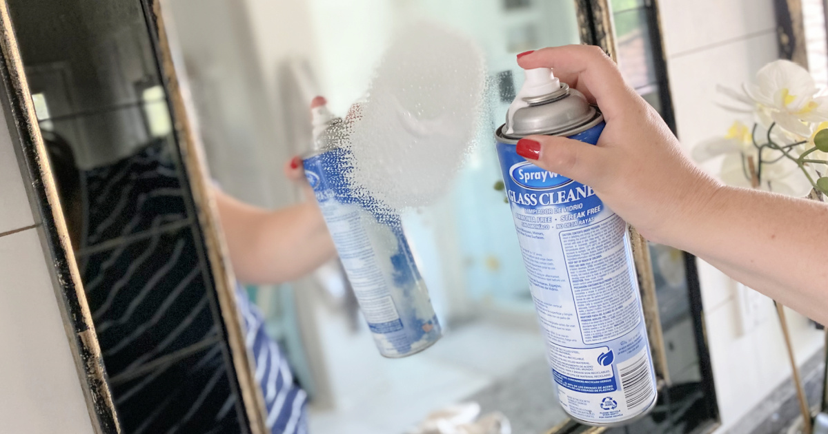 best foam glass cleaner on mirrors