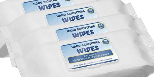 Hand Sanitizing Wipes 80-Count Only 79¢ on Staples.online (Regularly $4)