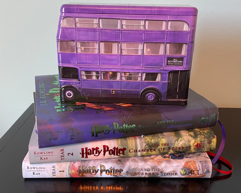 harry potter knight bus on books 