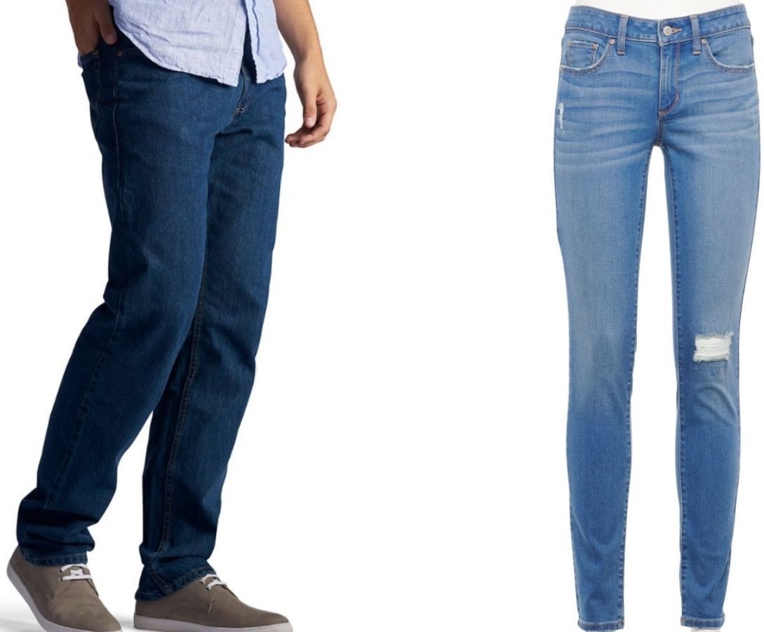 kohl's mens and women's jeans