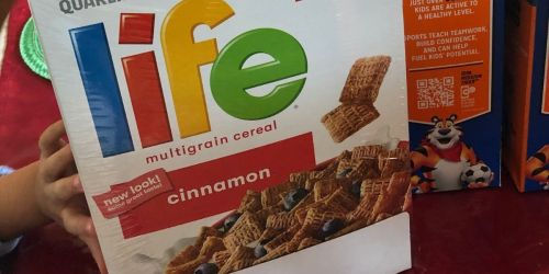 Life Cereal Variety 4-Pack Only $7.84 Shipped on Amazon (UNDER $2 Per Box!)