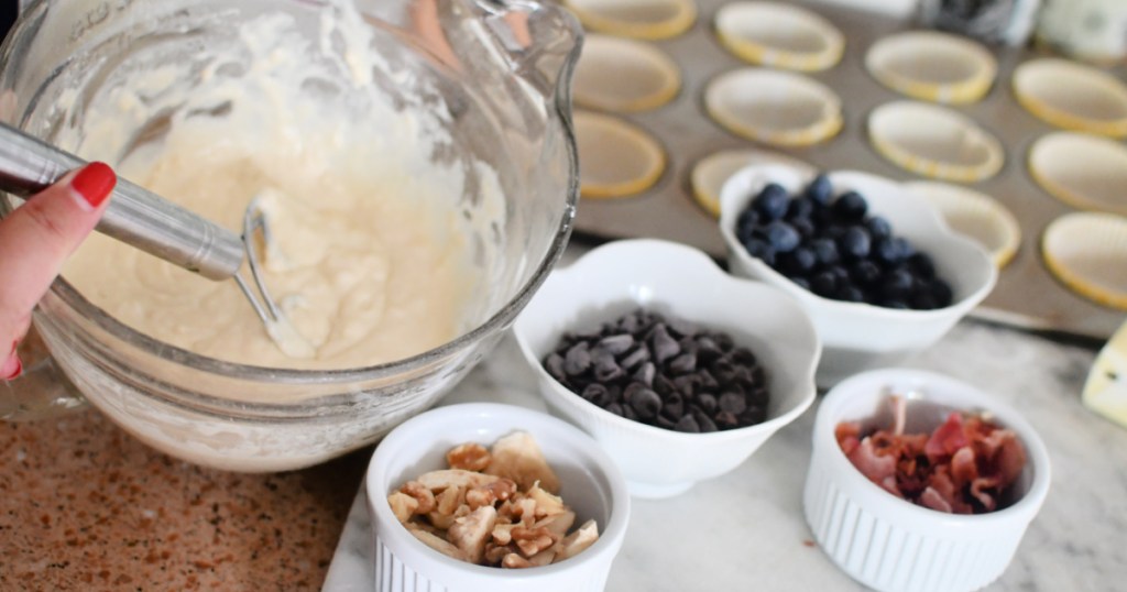 pancake batter for pancake muffins