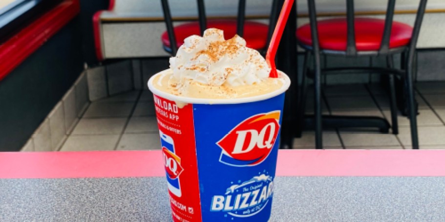 Buy 1, Get 1 FREE Dairy Queen Blizzards – Today ONLY!