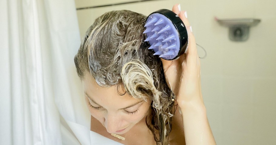 Highly-Rated Scalp Massager Brush Just $5.94 Shipped on Amazon | Over 116k 5-Star Reviews!