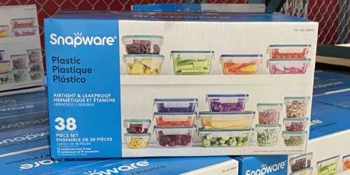 Snapware 38-Piece Set Just $15.99 at Costco + More Pantry Storage Deals