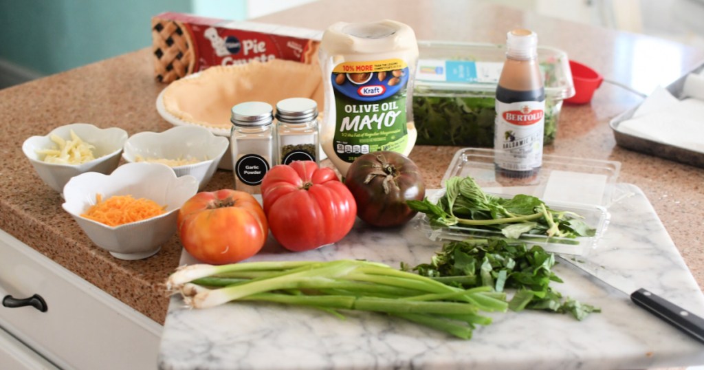 tomato pie ingredients