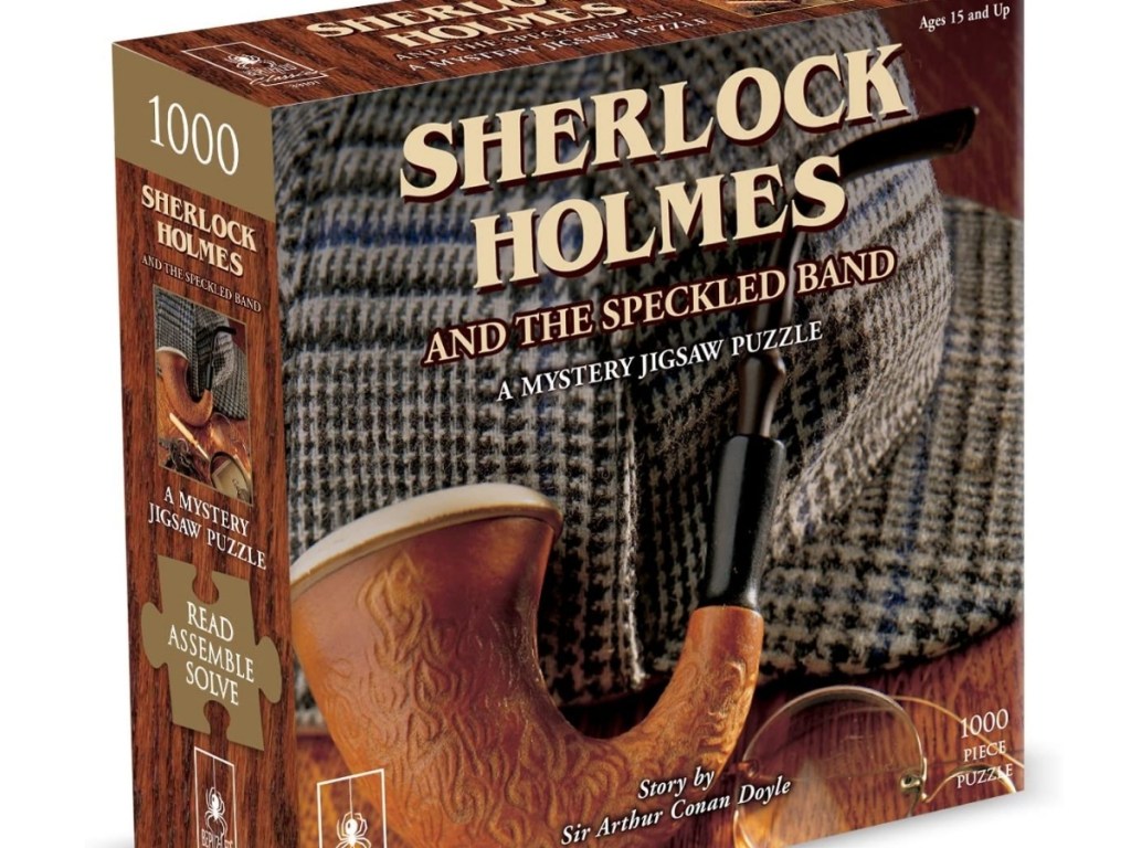 bepuzzled sherlock holmes 1000 piece jigsaw puzzle