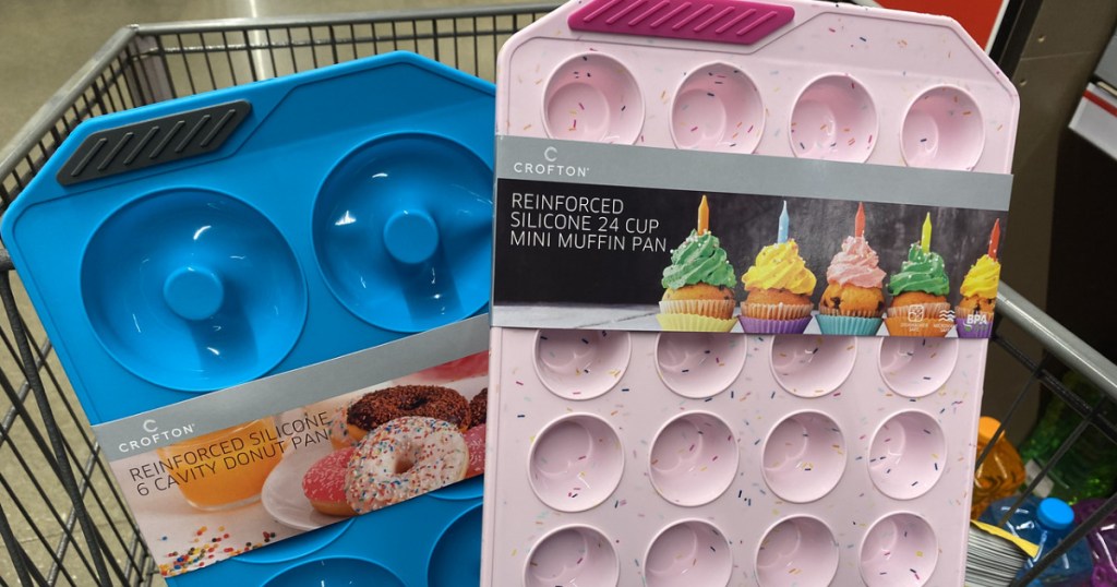 Crofton Silicone Muffin or Donut pan in ALDI Cart