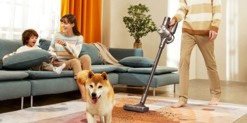 $170 Off Cordless Stick Vacuum on Amazon | 90-Minute Run Time & Cleans Carpet & Hard Floors