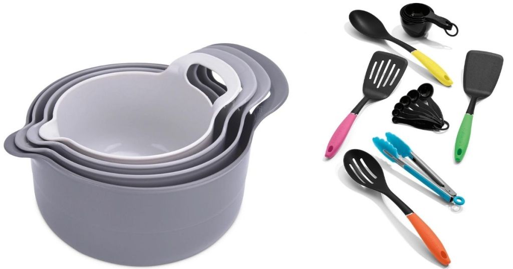 Enchante Mixing Bowl Set and Cuisinart Tools