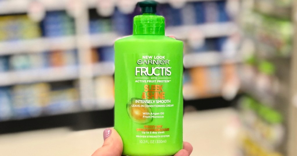 Garnier Fructis Sleek and Shine Intensely Smooth Leave-In Conditioning Cream