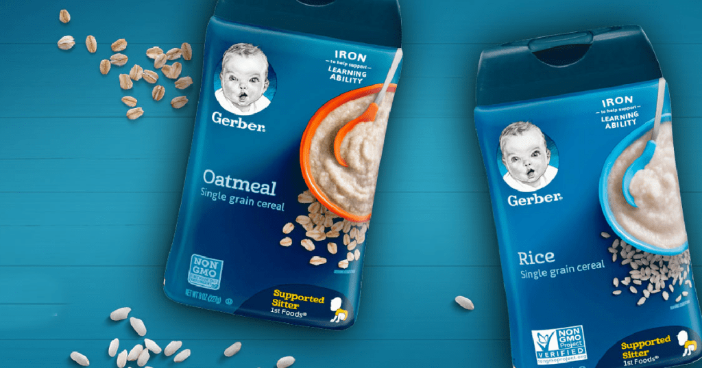 Gerber Baby Oatmeal