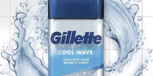 Gillette Men’s Deodorant 4-Pack Just $11.98 Shipped on Amazon (Regularly $24)