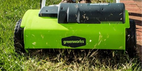 Greenworks Electric Dethatcher Only $99.99 Shipped on Walmart.online (Regularly $170) | Removes Dead Grass