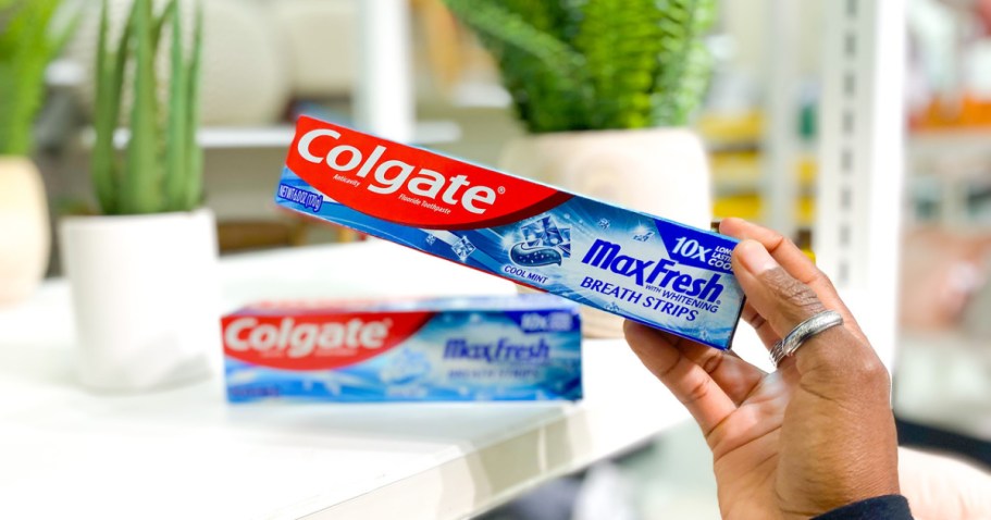 Colgate Max Fresh Toothpaste Only 96¢ After Walmart Cash