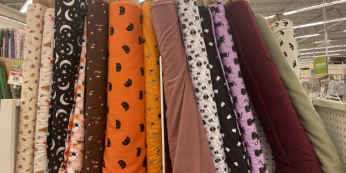 Halloween & Pop Culture Fabrics from $6.99/yd at Joann | Disney, Harry Potter, & More