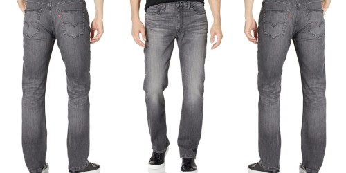 ** Levi’s Men’s Straight Fit Jeans Only $17 on Amazon (Regularly $70)