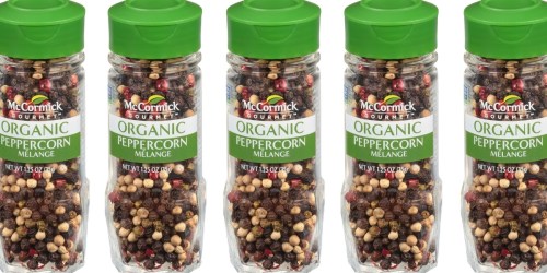 McCormick Gourmet Organic Peppercorn Mélange Seasoning Only $3.21 Shipped on Amazon (Regularly $9)