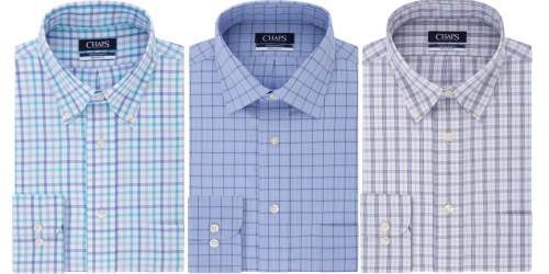 Chaps Men’s Dress Shirts from $8.80 on Kohls.online (Regularly $50)