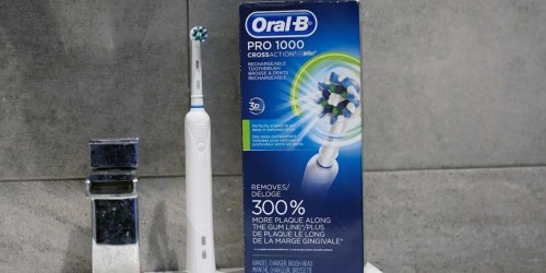 Oral-B Pro 1000 Electric Toothbrush Only $39.97 Shipped on Amazon (Regularly $70)