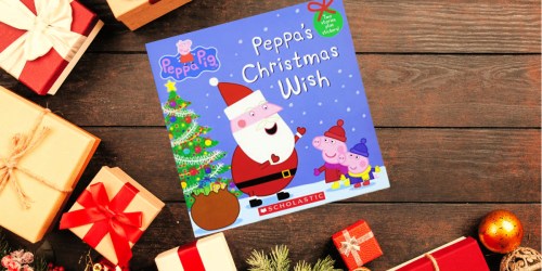 Peppa’s Christmas Wish Paperback Book w/ Stickers Only $2.49 on Target.online (Regularly $5)