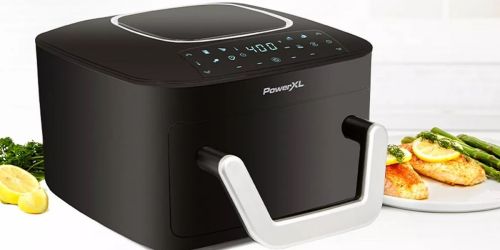 ** PowerXL 5-Quart Slimline Air Fryer from $36.39 Shipped for Select Kohl’s Cardholders (Regularly $130)