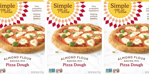 Simple Mills Almond Flour Pizza Dough Only $2.86 Shipped on Amazon | Over 1,400 5-Star Reviews