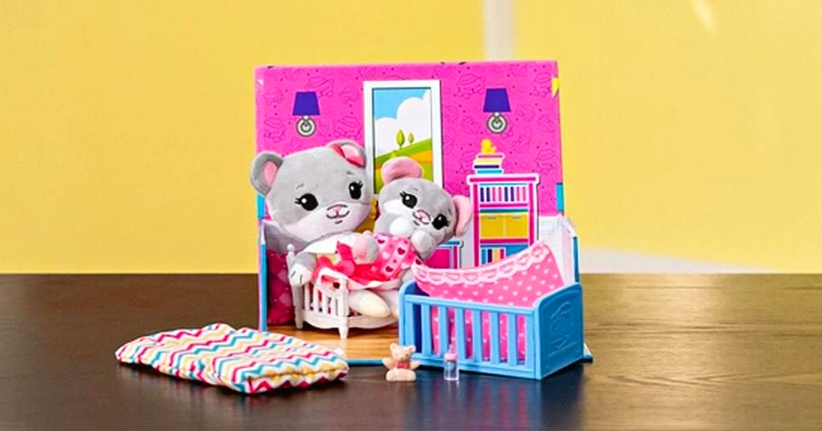 Tiny Tukkins Mouse Playset