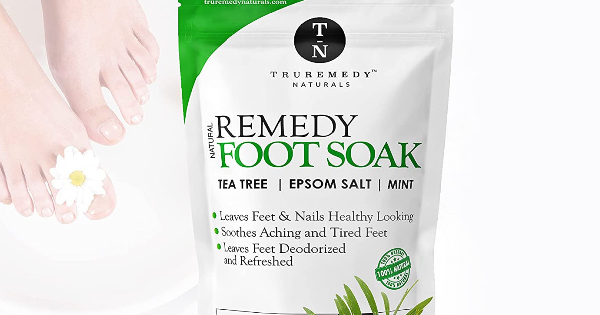 foot soak packet