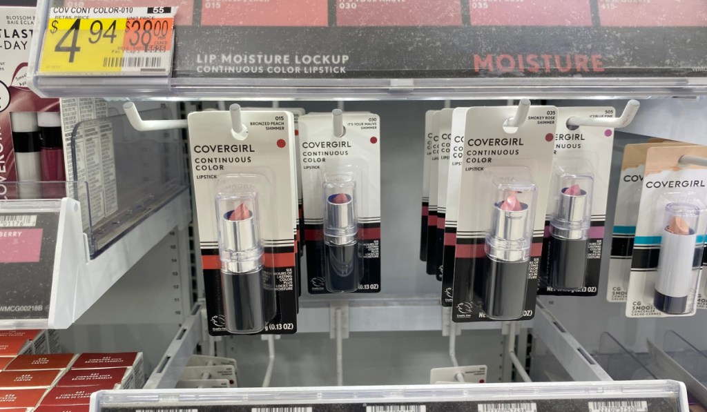 covergirl lipstick in store at walmart