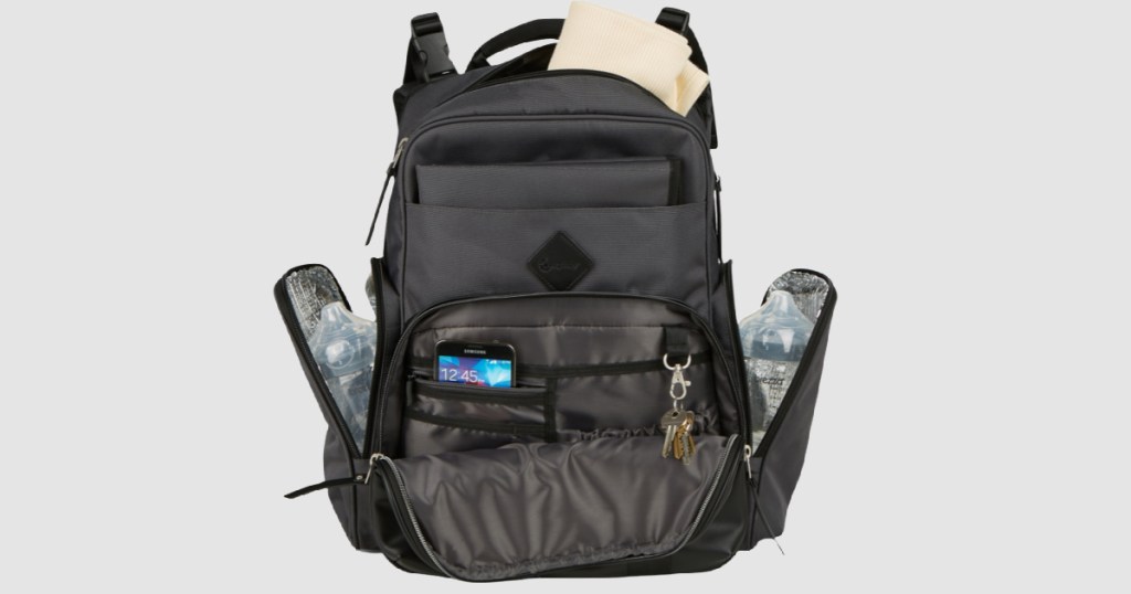 black diaper bag backpack