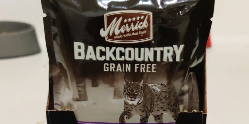 Merrick Backcountry Wet Cat Food Pouches 24-Pack Just $13 Shipped on Chewy.online (Regularly $32.18)