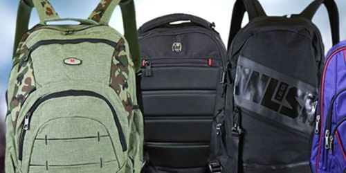 Laptop Backpacks w/ Storage onlinepartments from $9.99 Shipped for Amazon Prime Members