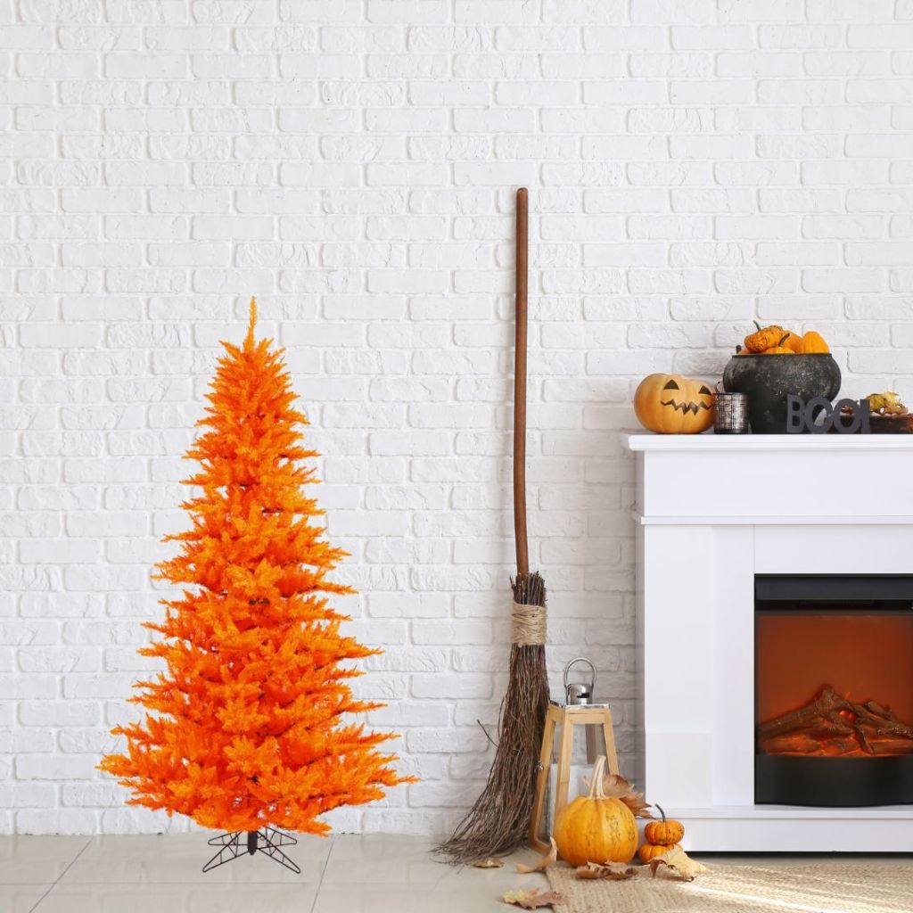 3 ft Orange Christmas Tree