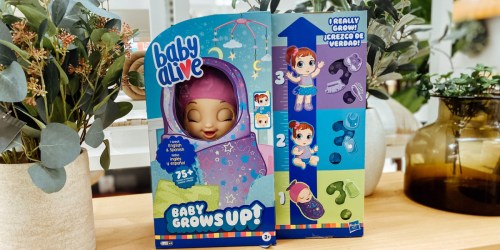 Baby Alive Baby Grows Up Sets Only $29.99 Shipped on Amazon (Regularly $60) | Awesome Gift Idea