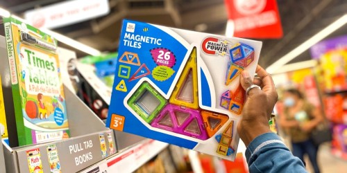 Magnetic Tiles 26-Piece Set Just $12.99 at ALDI