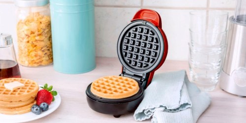 Bella Mini Waffle Maker Only $5.99 Shipped on BestBuy.online (Regularly $13)