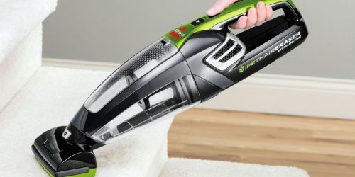 Bissell Pet Hair Eraser Lithium-Ion Cordless Pet Hand Vacuum Only $56.93 Shipped on Walmart.online (Regularly $73)