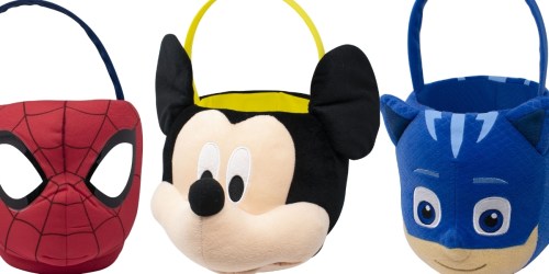 Jumbo Plush Character Halloween Buckets Only $9.93 on Walmart.online (Regularly $18) | Disney, PJ Masks, & More