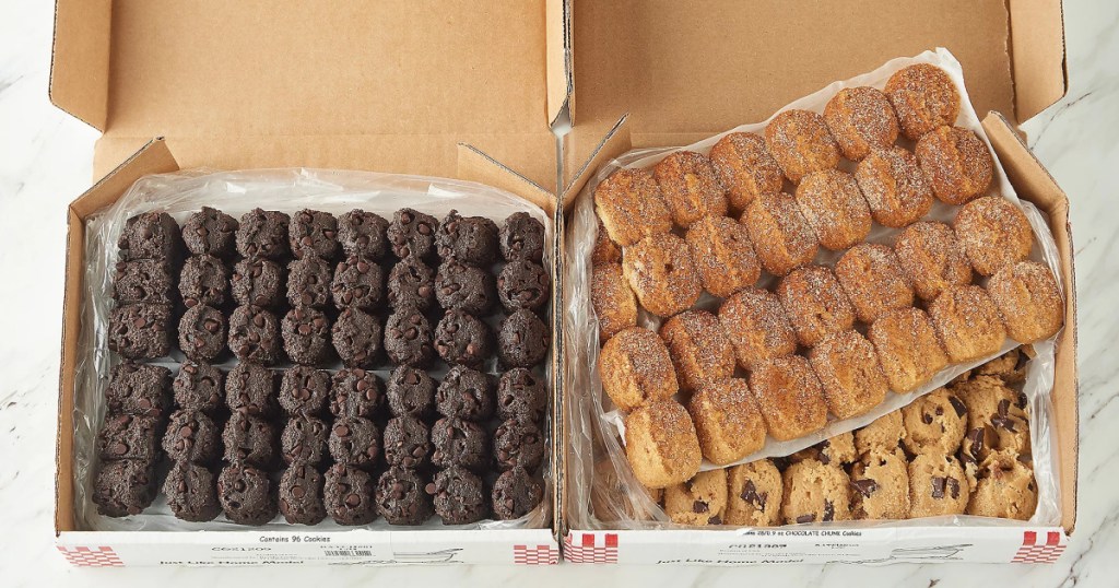 pre-formed cookie dough assortment