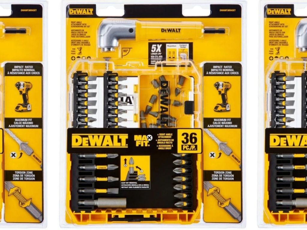 DeWalt Max Fit Bit Set