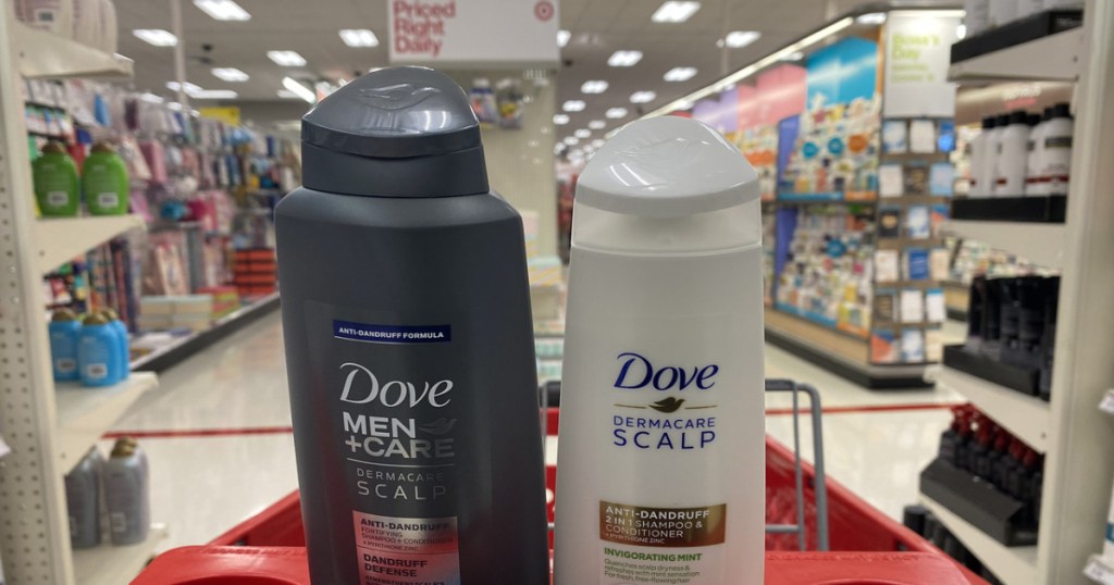 Dove Dermacare Scalp Therapy Haircare in Target cart