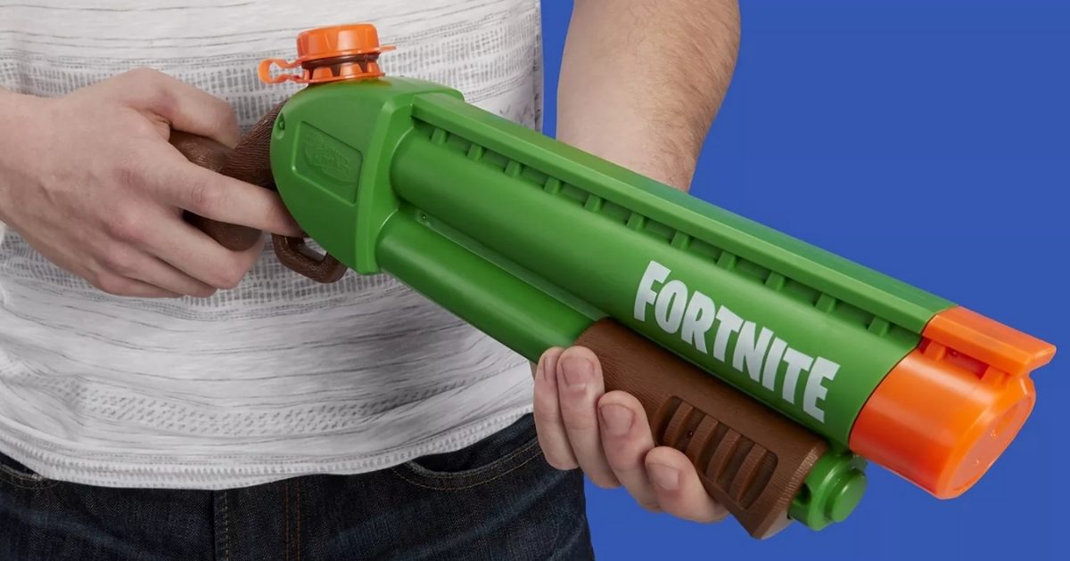 NERF Super Soaker Fortnite Pump SG Water Blaster