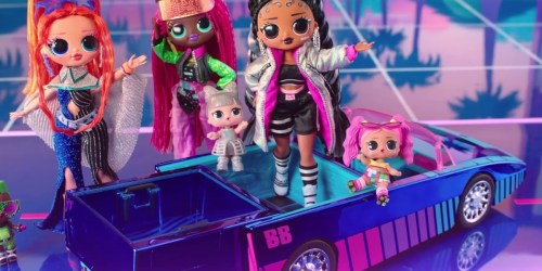 L.O.L. Surprise! Dance Machine Car & Doll Only $15 on Walmart.online (Regularly $30)