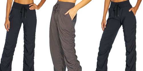 ** Marika Women’s Ruched Pants Only $16 Shipped + Up to 75% Off More Apparel