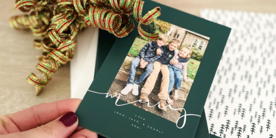 Custom Christmas Cards 25-Count Just $6.84 on Groupon (Only 25¢ Each)