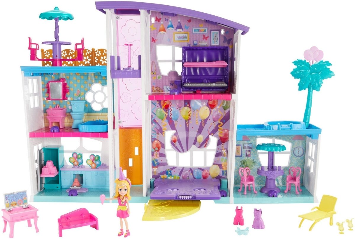 Polly Pocket Pollyville Poppin' Party Pad