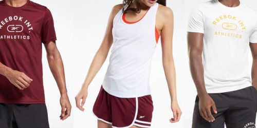 ** Reebok Men’s & Women’s Apparel from $9.98 Shipped (Regularly $25) | Tops, Leggings, Sports Bras, & More