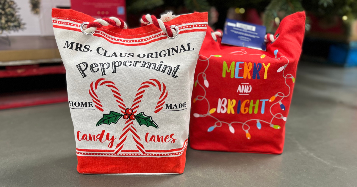 Sam's Club festive totes